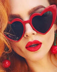 Love Sunglasses & Peach Heart Sunglasses 5716