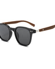 Woodgrain Legs Polarized Sunglasses