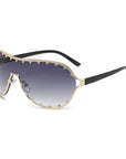 Big Frame One Piece Sunglasses