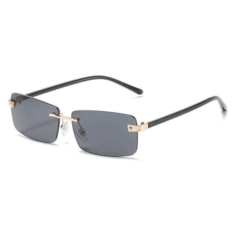 Square Rimless Sunglasses