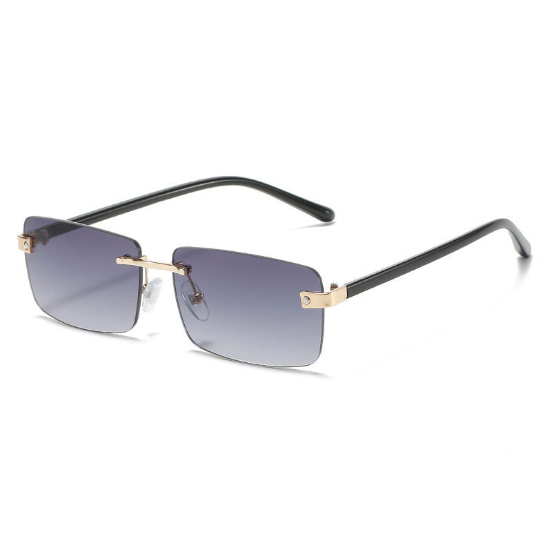 Square Rimless Sunglasses