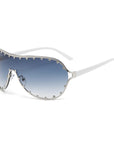 Big Frame One Piece Sunglasses