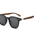 Woodgrain Legs Polarized Sunglasses