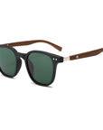Woodgrain Legs Polarized Sunglasses