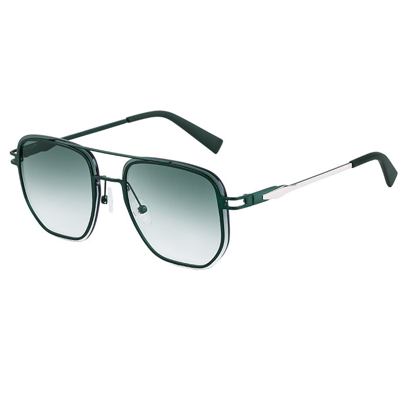 Men's Rimless Cutting Edge Sunglasses