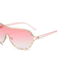 Big Frame One Piece Sunglasses