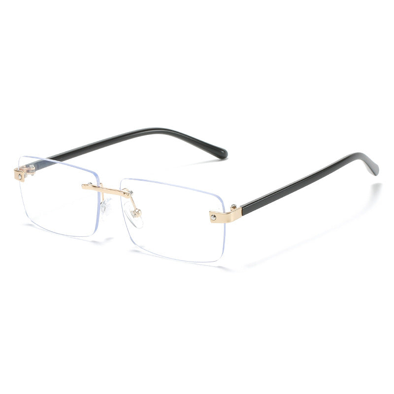 Square Rimless Sunglasses