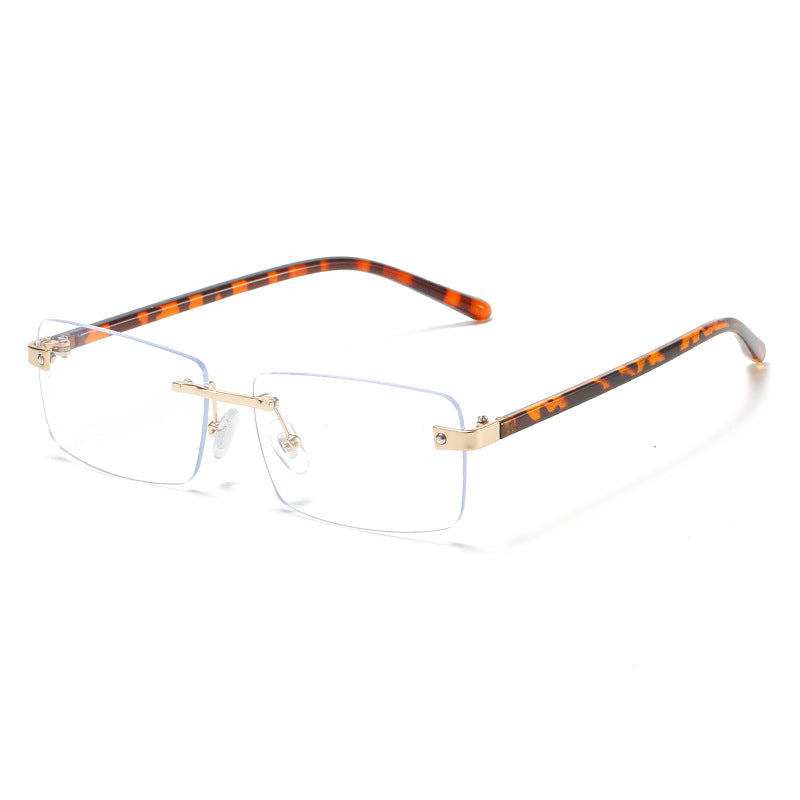 Square Rimless Sunglasses