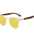 Woodgrain Legs Polarized Sunglasses