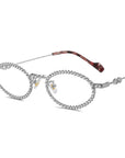 Y2K Diamond Oval Sunglasses