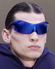 Y2K Blade Punk Sunglasses 3576