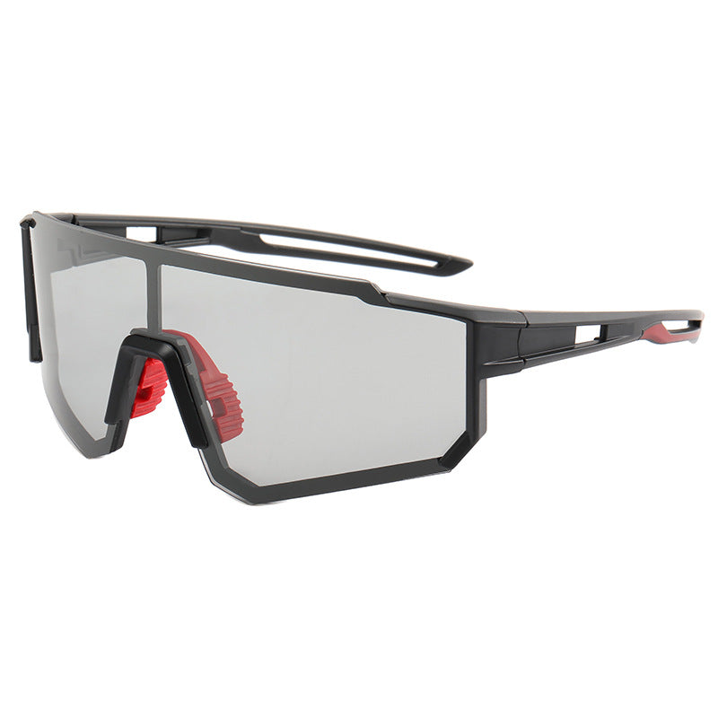Outdoor Cycling Color-Changing Polarized Sports Sunglasses