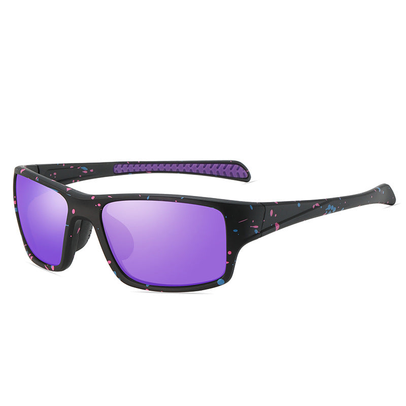 Outdoor Cycling Square Polarized Sports Sunglasses