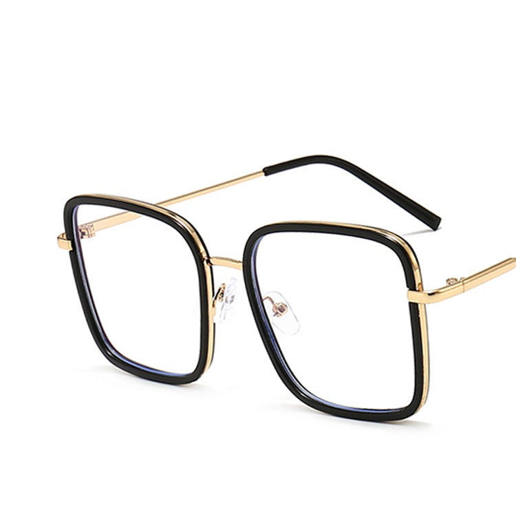 Big Frame Square Anti Blue Light Glasses