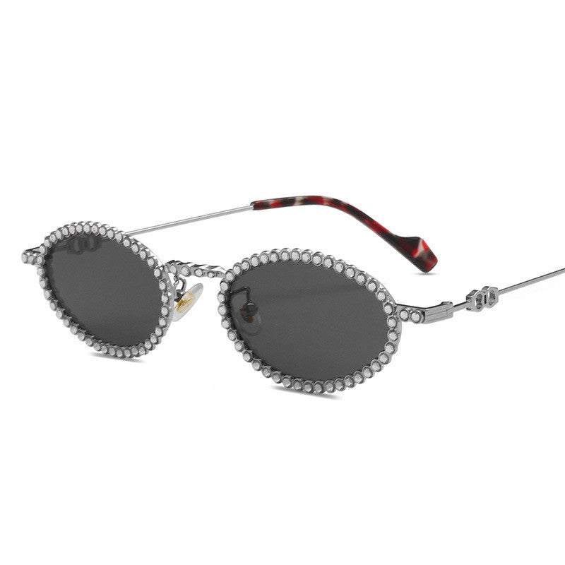 Y2K Diamond Oval Sunglasses