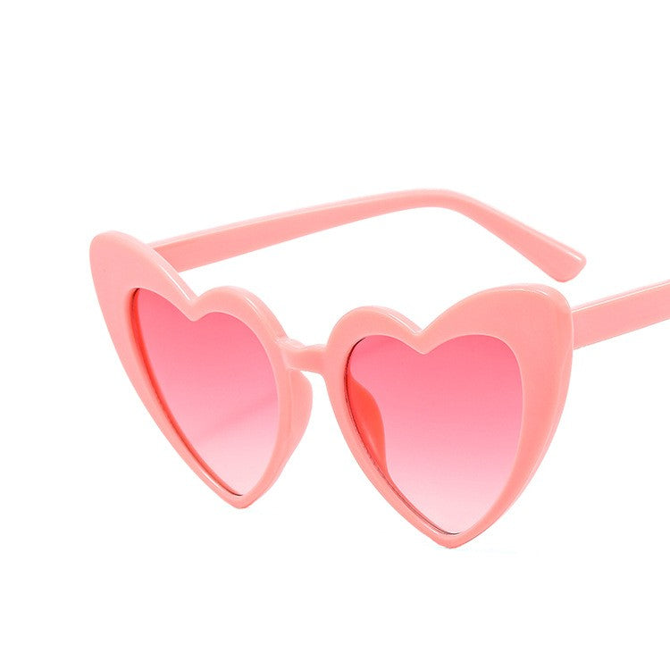 Love Sunglasses &amp; Peach Heart Sunglasses 5716