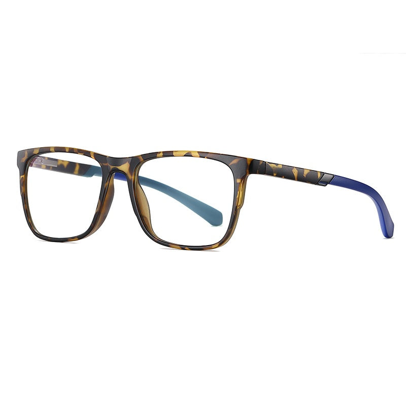 TR90 Men's Anti-Blue Light Glasses with Spring Legs