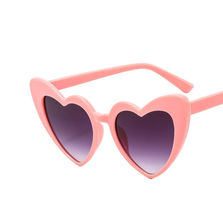 Love Sunglasses &amp; Peach Heart Sunglasses 5716