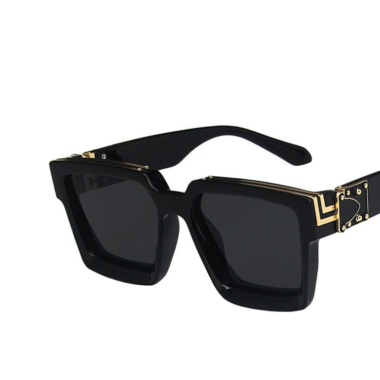 Men's Square Large Frame Sunglasses