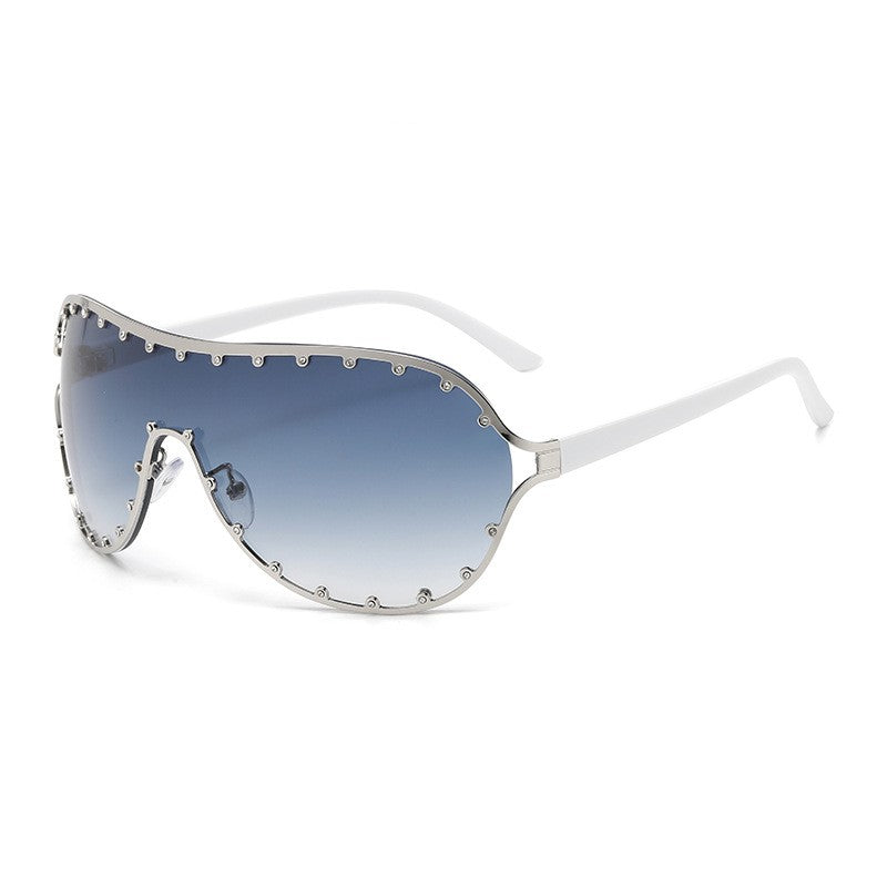 Big Frame One Piece Sunglasses