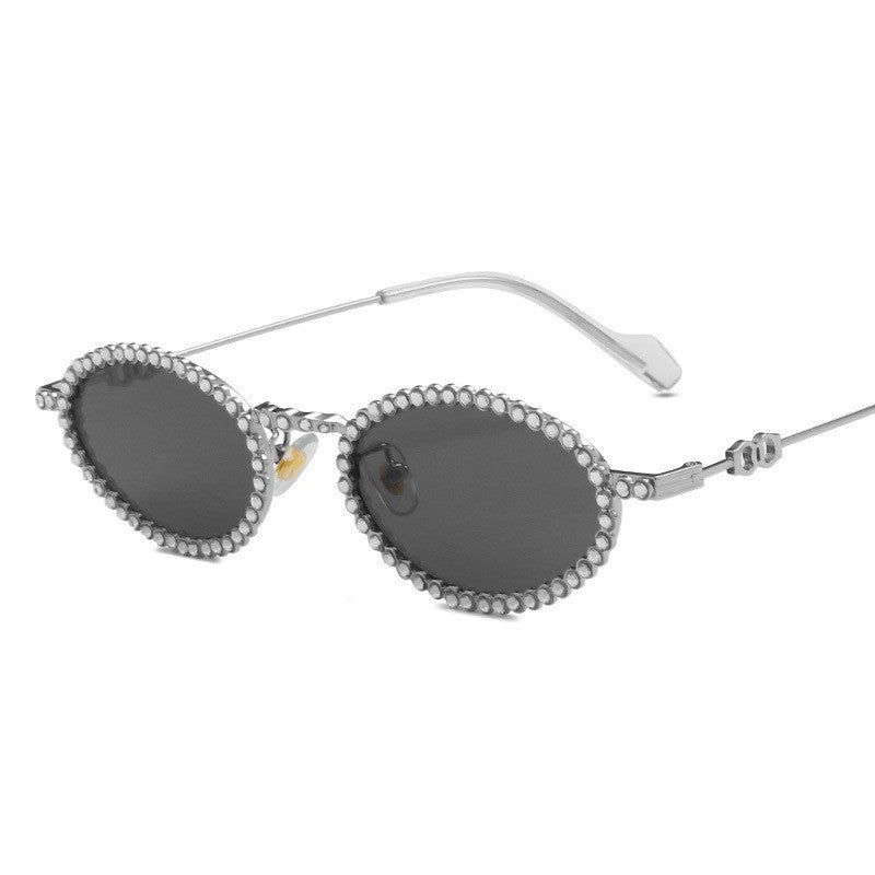 Y2K Diamond Oval Sunglasses