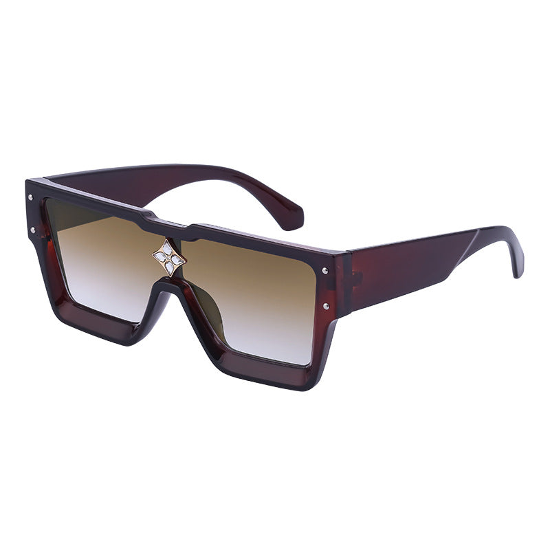 Large Frame Millionaire Sunglasses