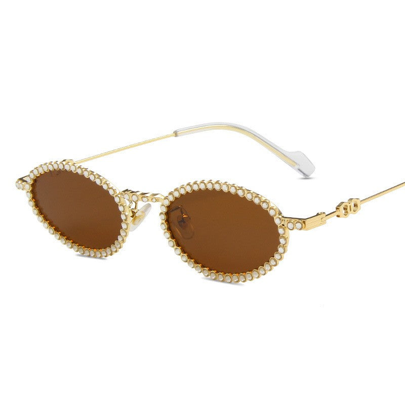 Y2K Diamond Oval Sunglasses