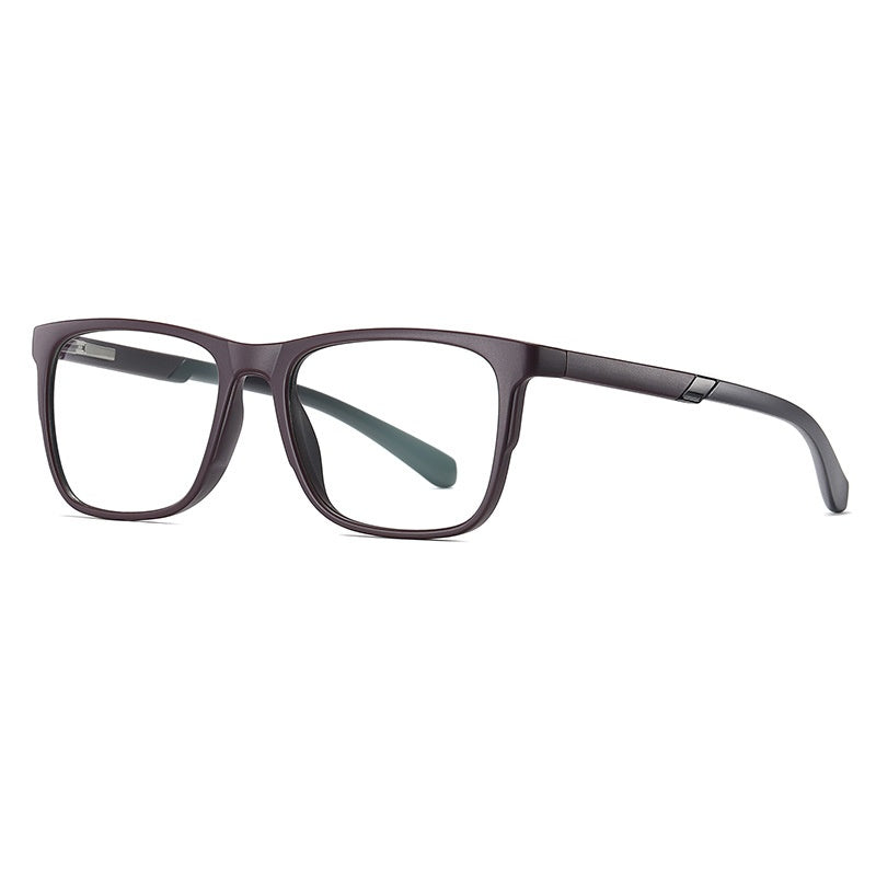 TR90 Men's Anti-Blue Light Glasses with Spring Legs