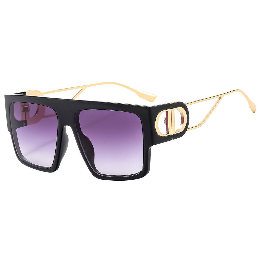 Trendy Large Frame Square Sunglasses