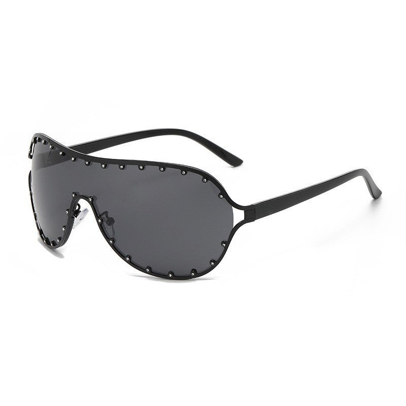 Big Frame One Piece Sunglasses