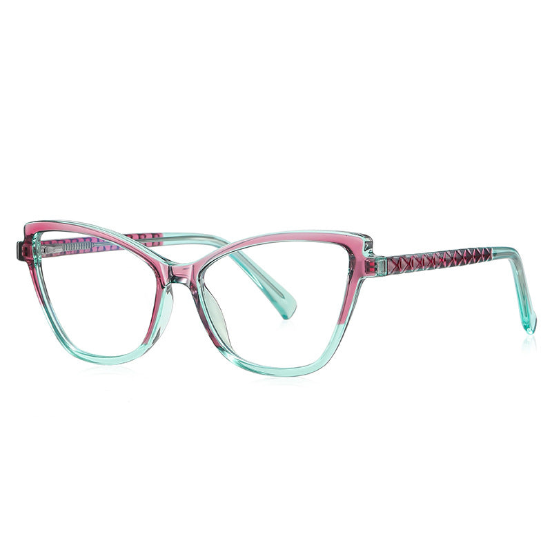 TR90 Colorful Cat's Eye Small Frame Glasses