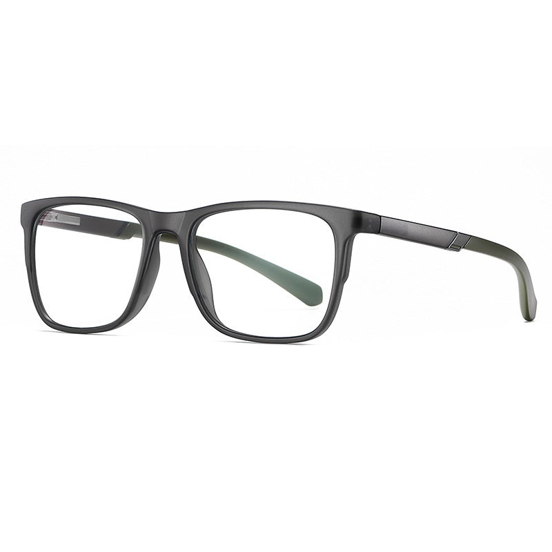 TR90 Men's Anti-Blue Light Glasses with Spring Legs
