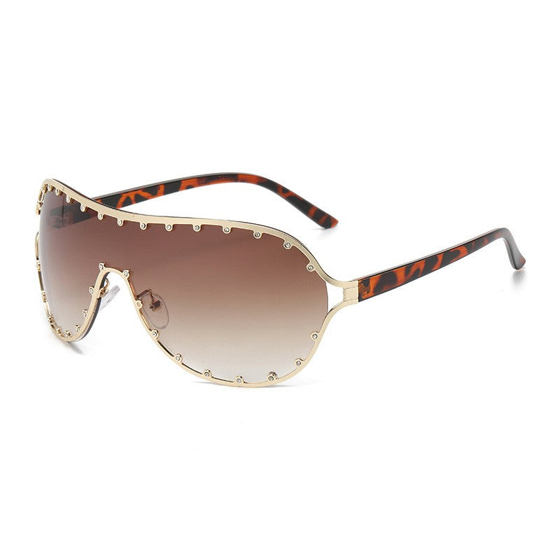 Big Frame One Piece Sunglasses