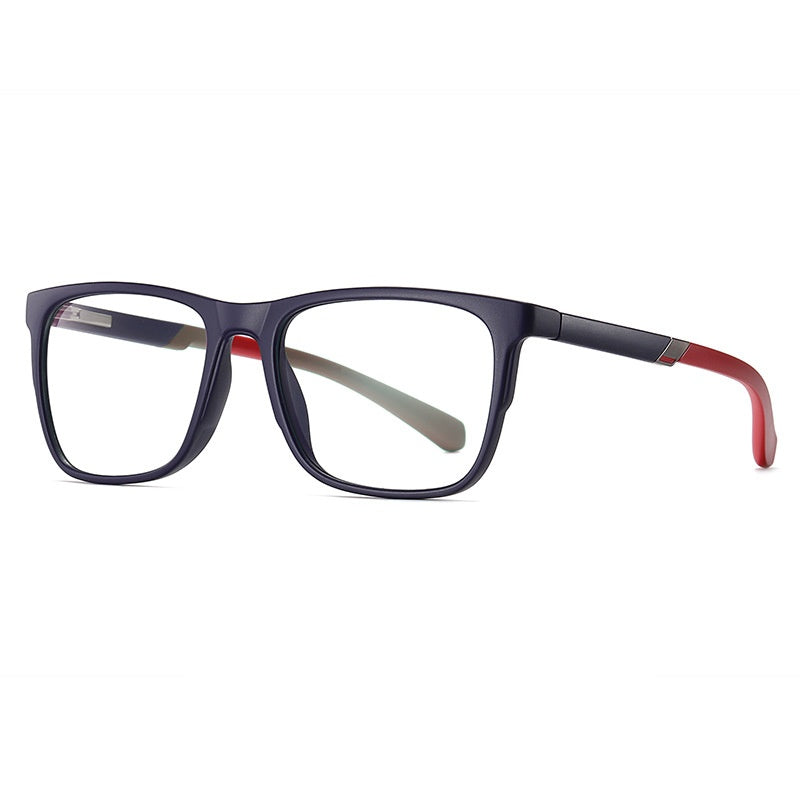 TR90 Men's Anti-Blue Light Glasses with Spring Legs