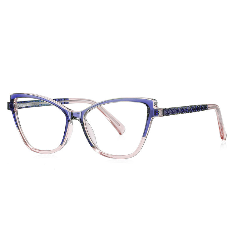 TR90 Colorful Cat's Eye Small Frame Glasses