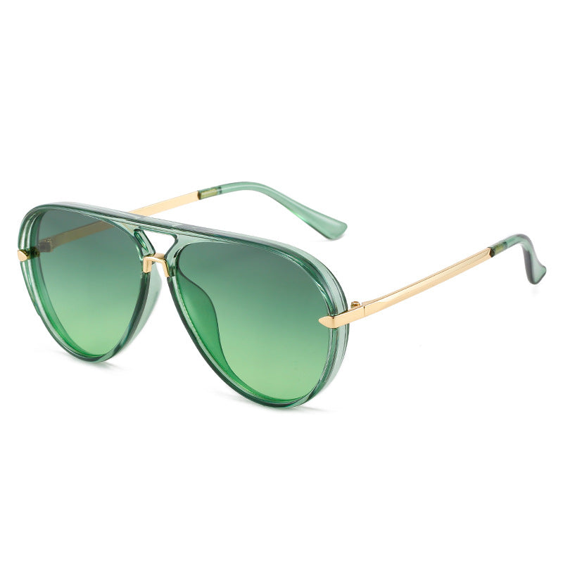 Green Cycling Sunglasses