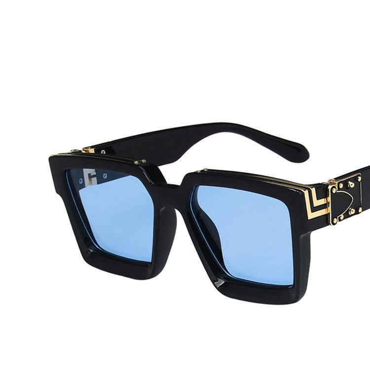 Men's Square Large Frame Sunglasses