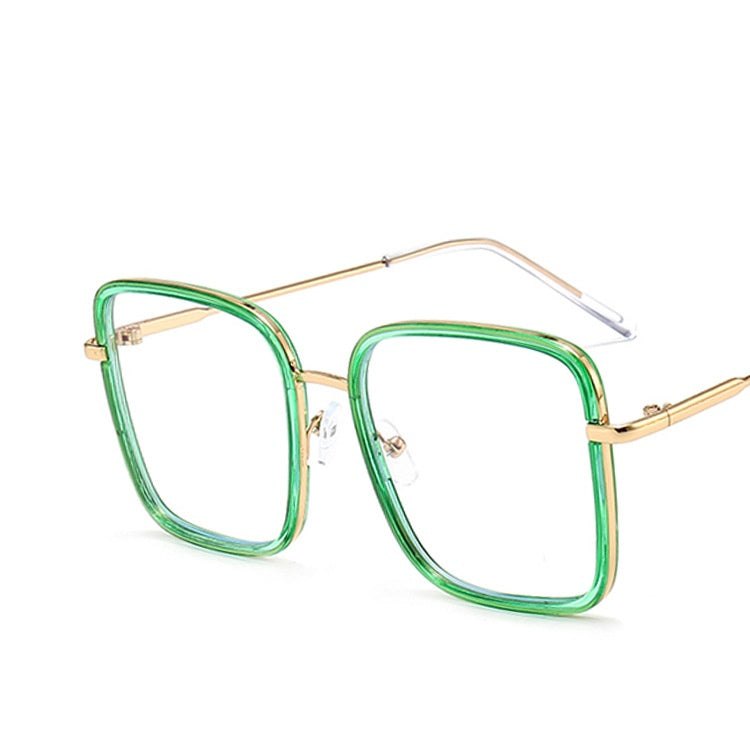 Big Frame Square Anti Blue Light Glasses