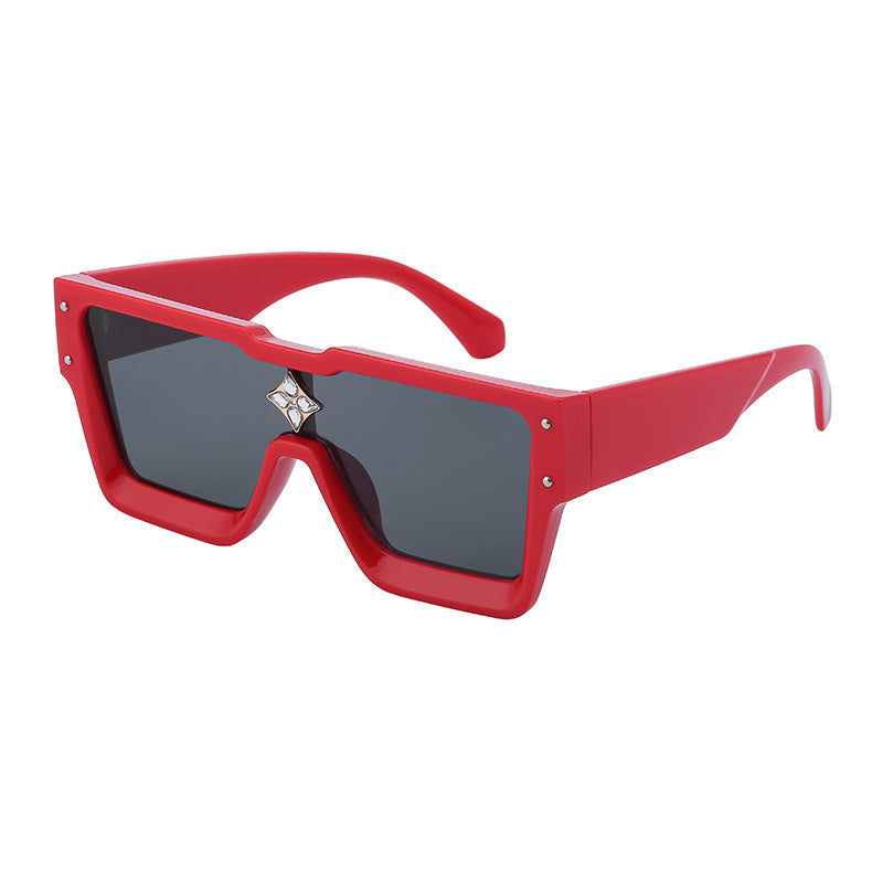Large Frame Millionaire Sunglasses
