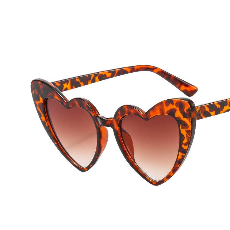 Love Sunglasses &amp; Peach Heart Sunglasses 5716