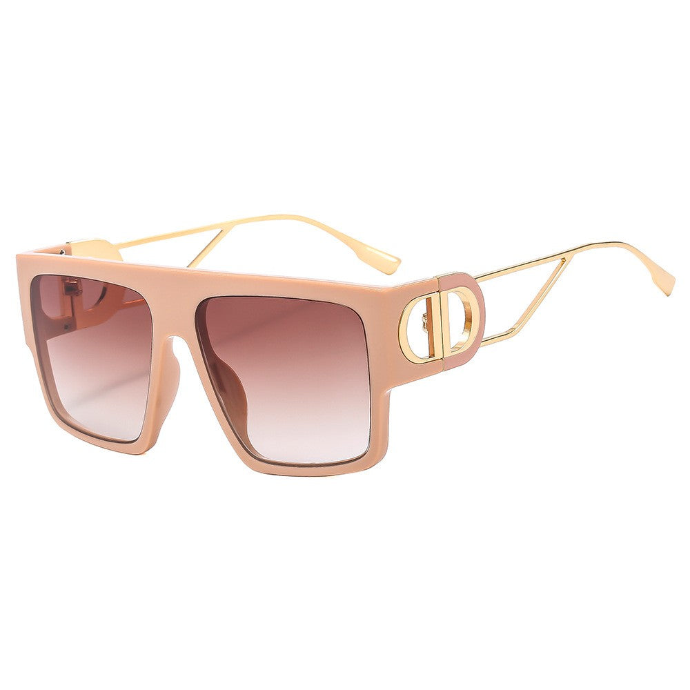 Trendy Large Frame Square Sunglasses