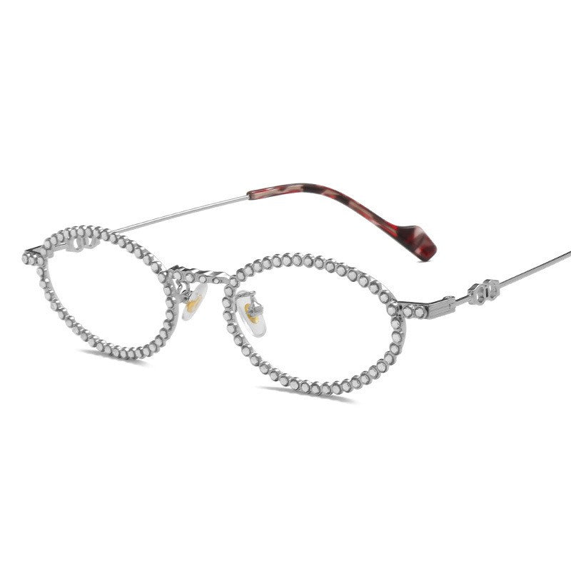 Y2K Diamond Oval Sunglasses