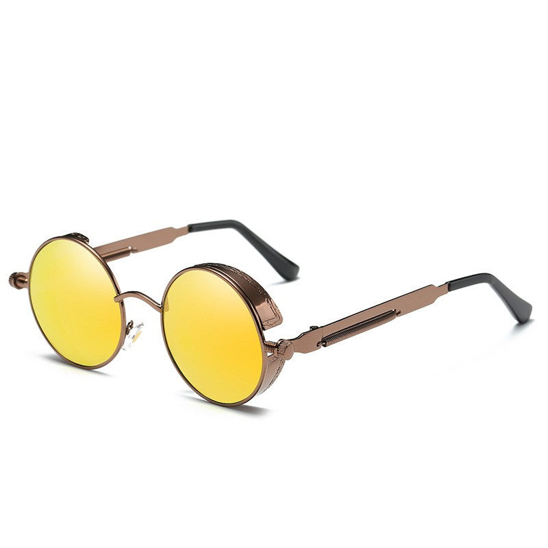 Color Film Big Frame Polarized Sunglasses Unisex A372