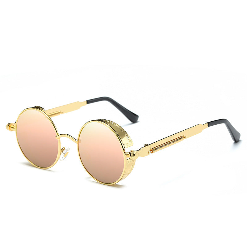 Color Film Big Frame Polarized Sunglasses Unisex A372