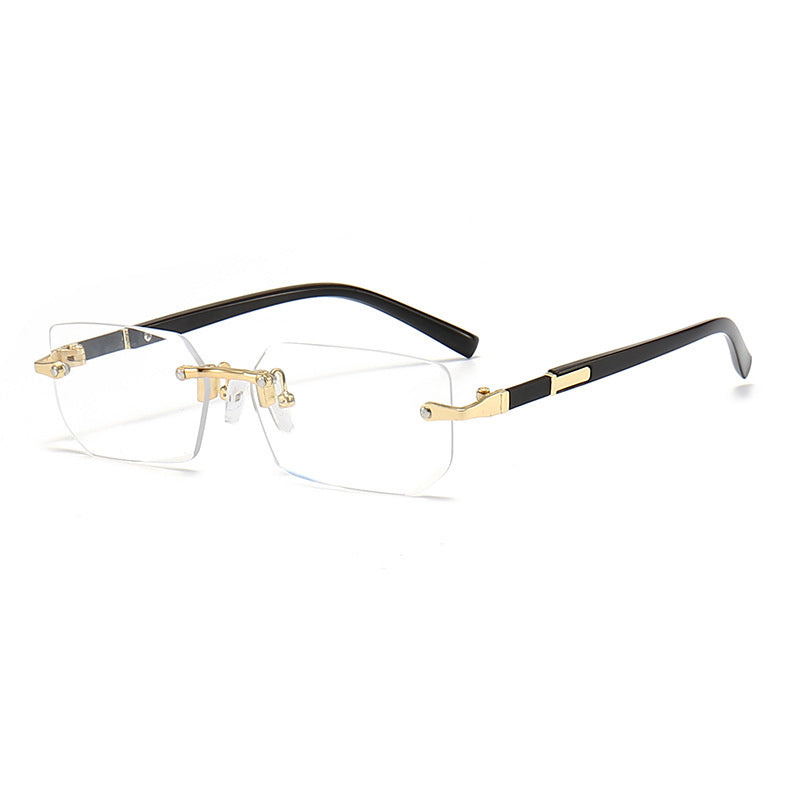 Jelly Colored Rimless Sunglasses