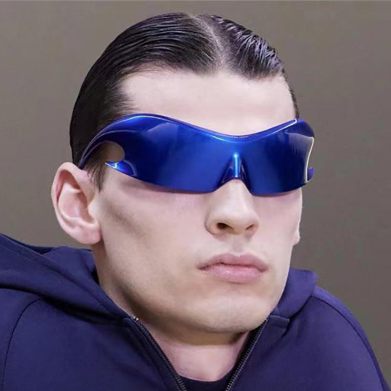 Y2K Blade Punk Sunglasses 3576