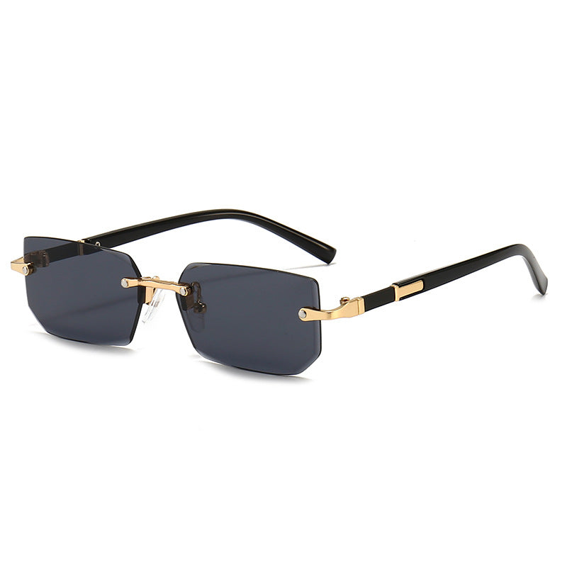 Jelly Colored Rimless Sunglasses