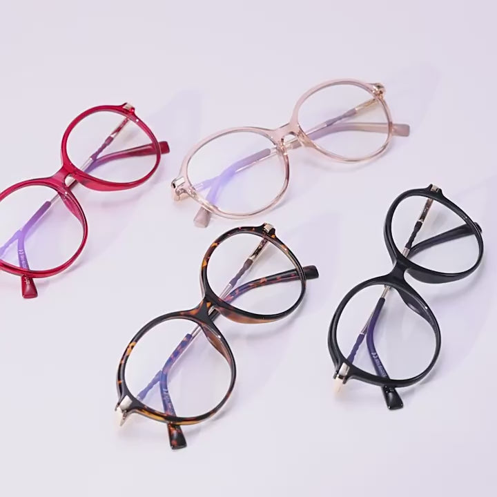 TR Round British Style Glasses